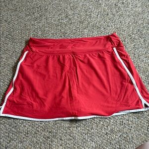 Red Women's Athletic Shorts